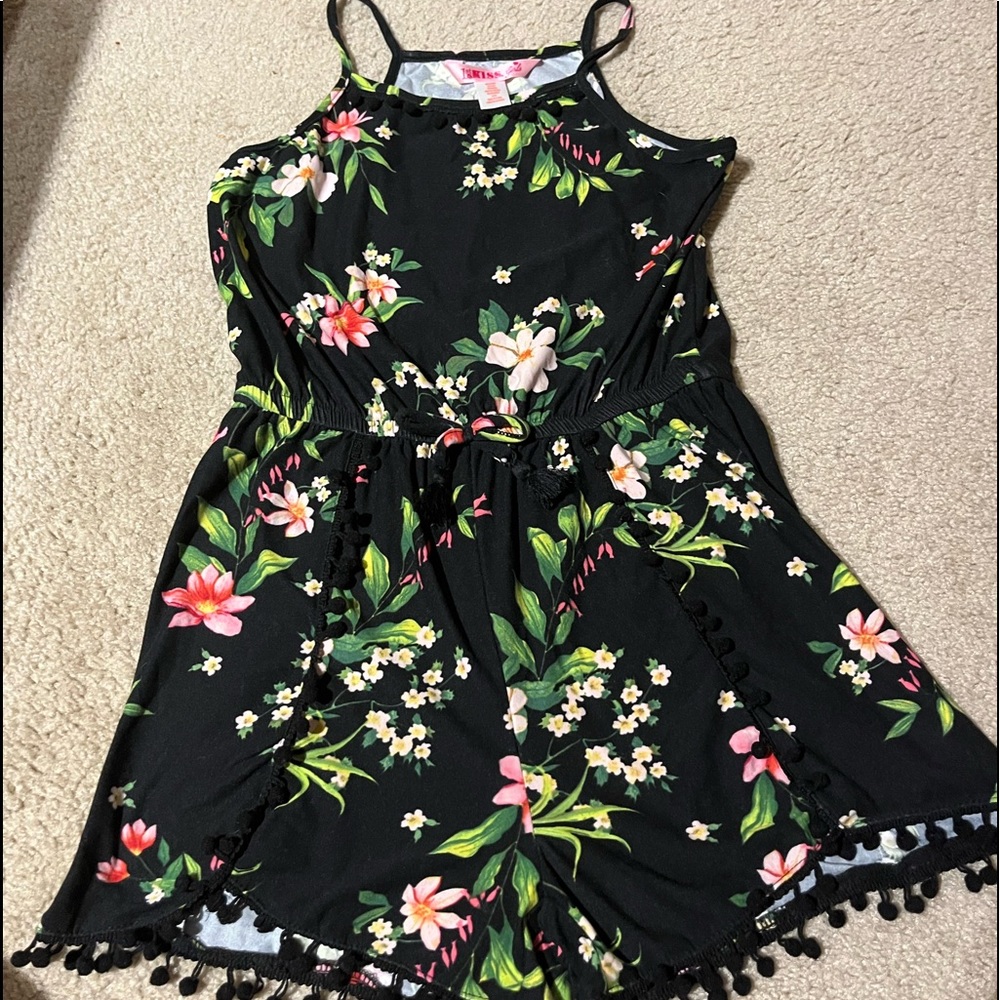 FLORAL ROMPER